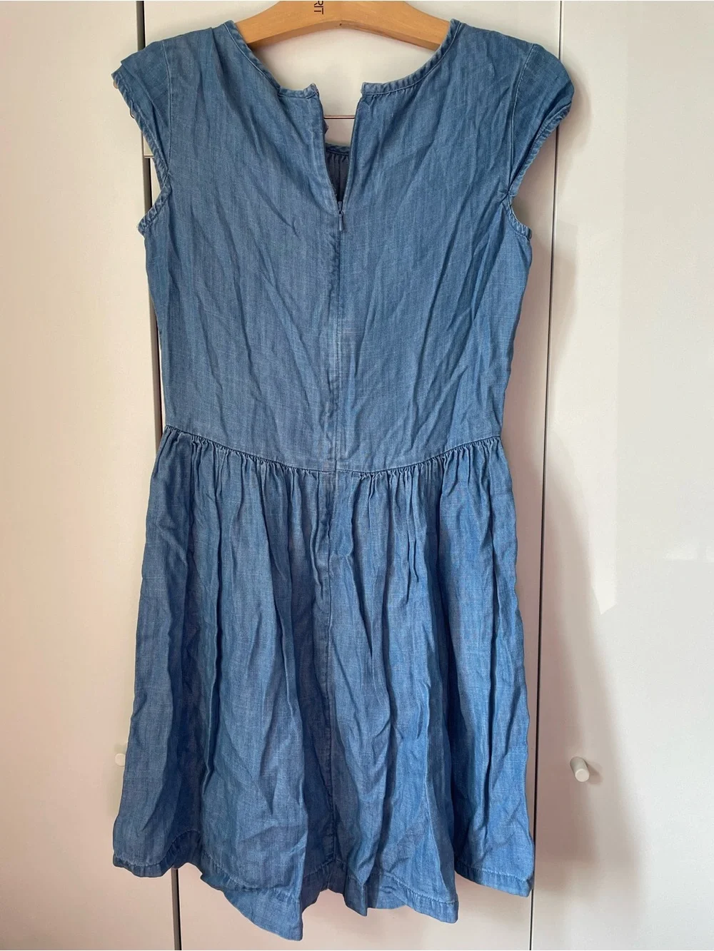 GAP Blue Denim-Style Cotton Dress